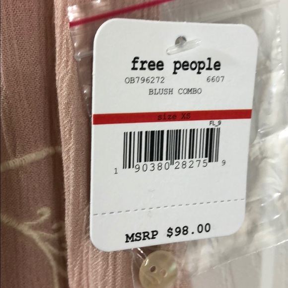 NWT Free People Mini dress - Picture 5 of 8
